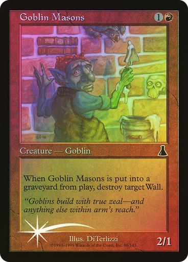 Goblin Masons [Foil] #86