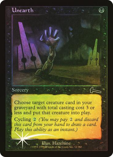Unearth [Foil] #72