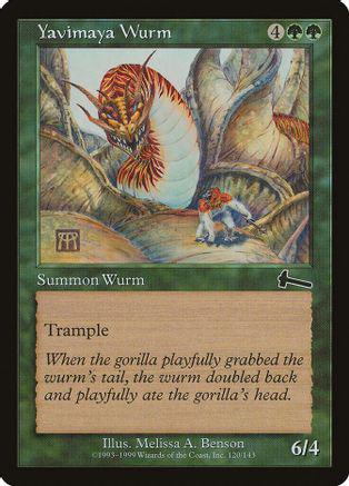 Yavimaya Wurm [Foil]