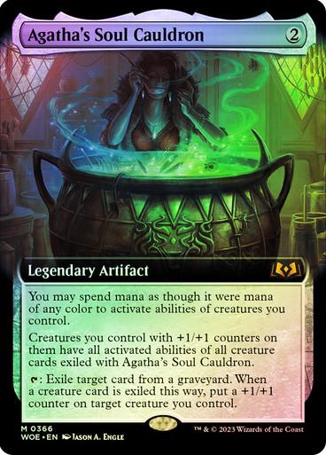 Agatha's Soul Cauldron [Extended Art Foil] #366