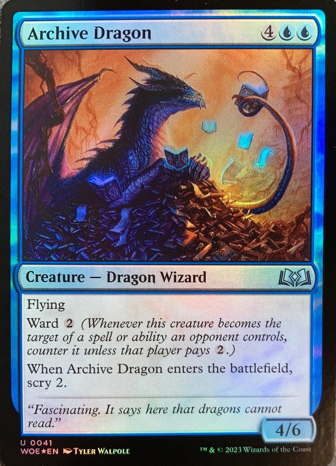 Archive Dragon [Foil] #41