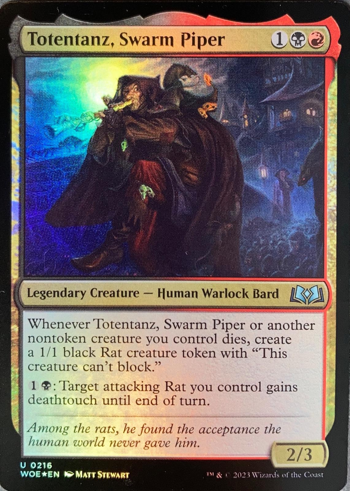 Totentanz, Swarm Piper [Foil] #216