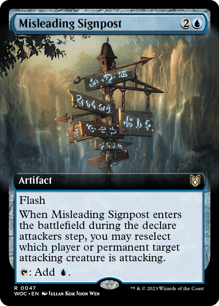 Misleading Signpost [Extended Art] #47