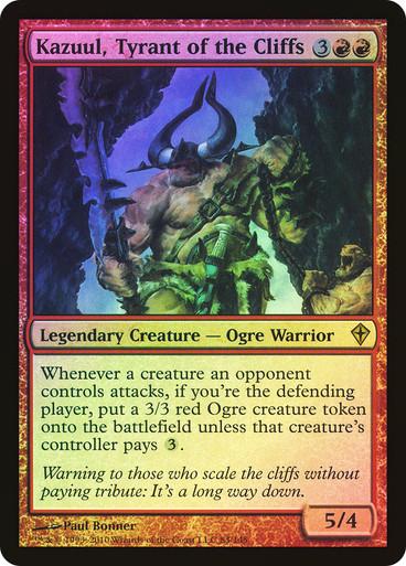 Kazuul, Tyrant of the Cliffs [Foil] #84