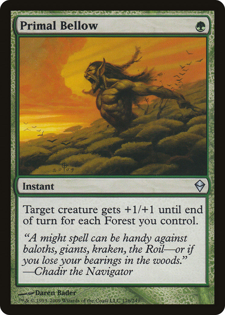 Primal Bellow [Foil]