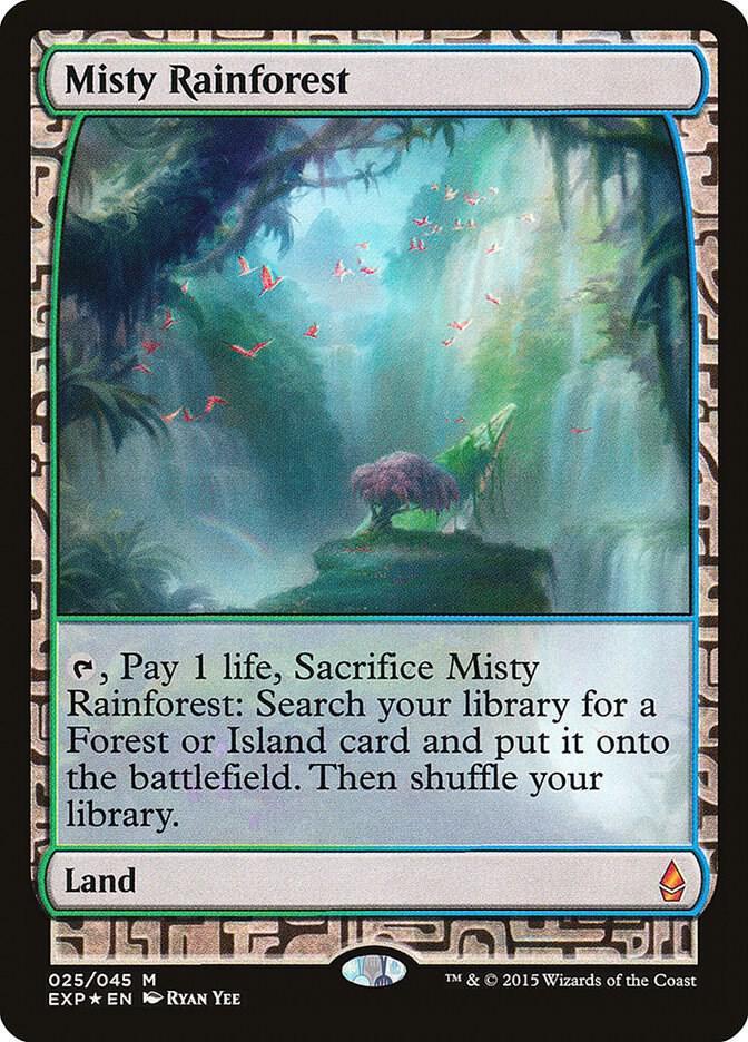 Misty Rainforest [Foil] #25