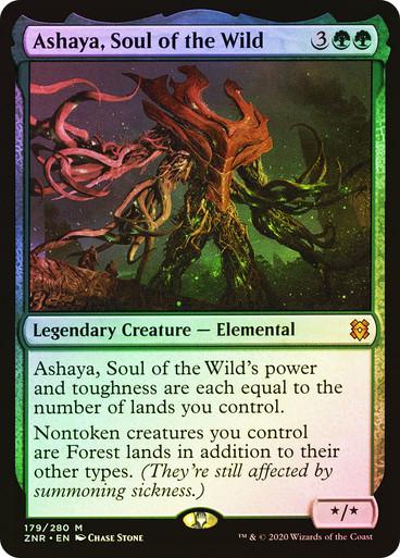 Ashaya, Soul of the Wild [Foil] #179