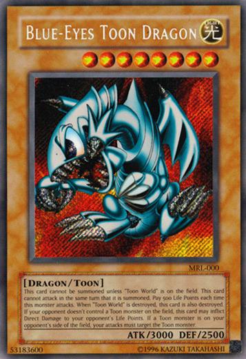 Blue-Eyes Toon Dragon MRL-000