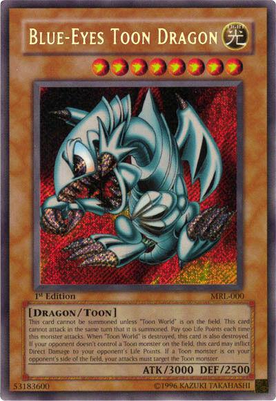 Blue-Eyes Toon Dragon [1st Edition] MRL-000