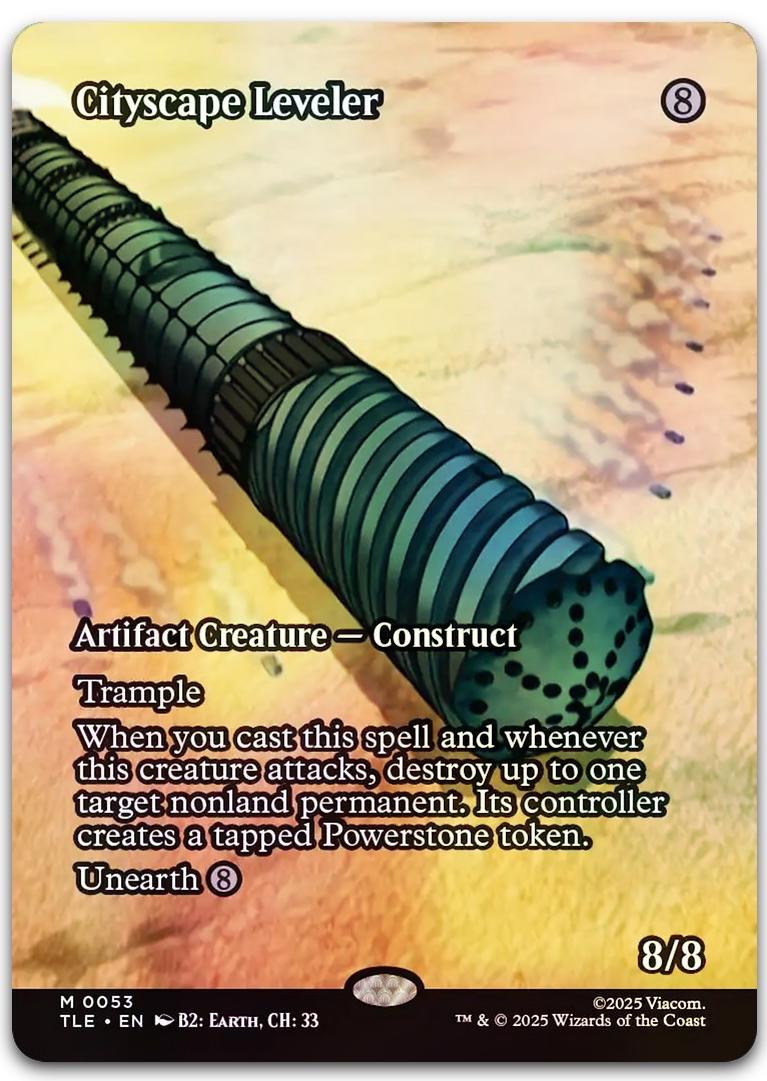 Cityscape Leveler [Borderless Foil] #53