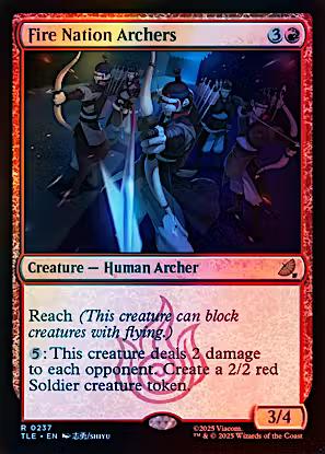 Fire Nation Archers [Foil] #237