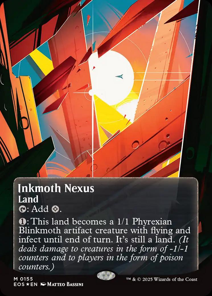 Inkmoth Nexus [Galaxy Foil Borderless Poster] #155