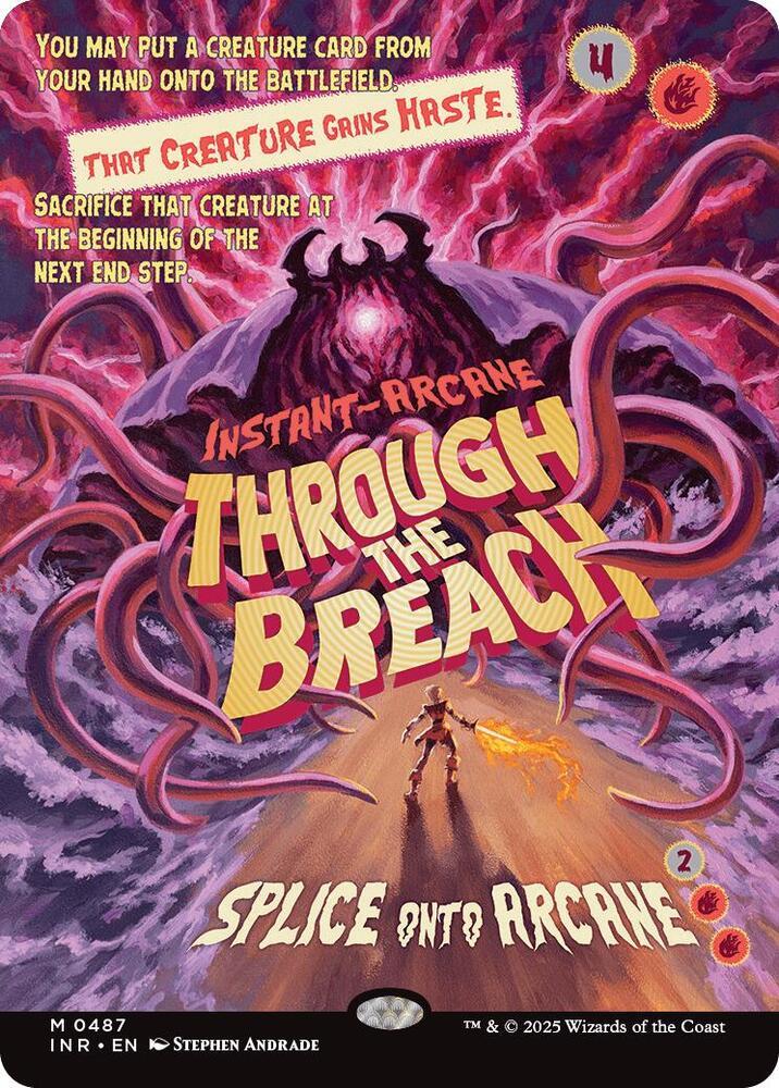 Through The Breach [Showcase Foil] #487