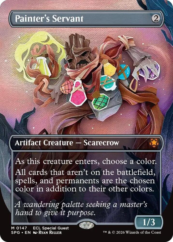 Painter's Servant [Borderless Foil] #147 #147