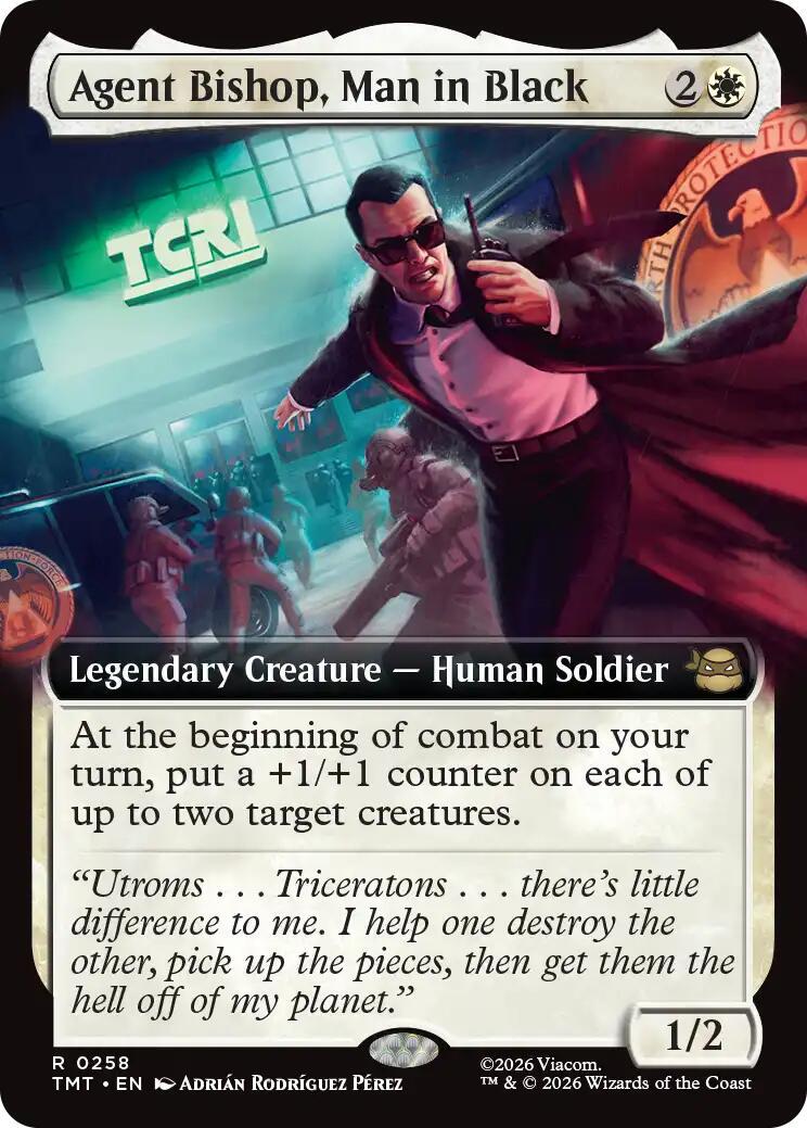 Agent Bishop, Man in Black [Extended Art] #258