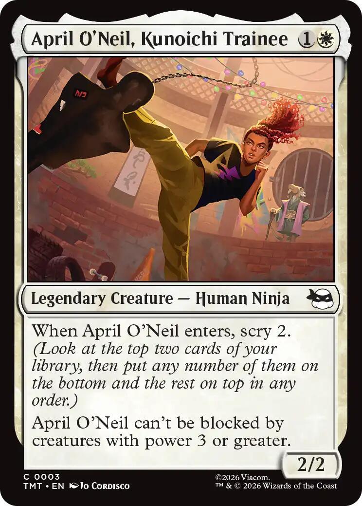 April O'Neil, Kunoichi Trainee #3