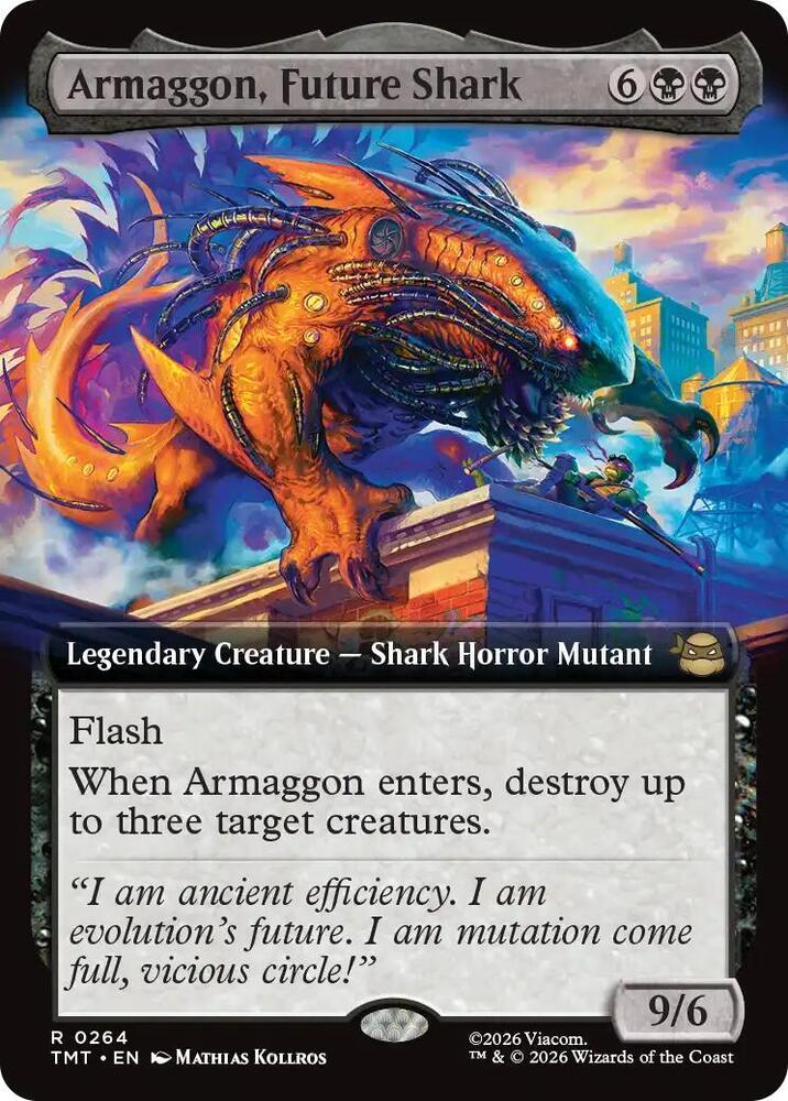 Armaggon, Future Shark [Extended Art Foil] #264