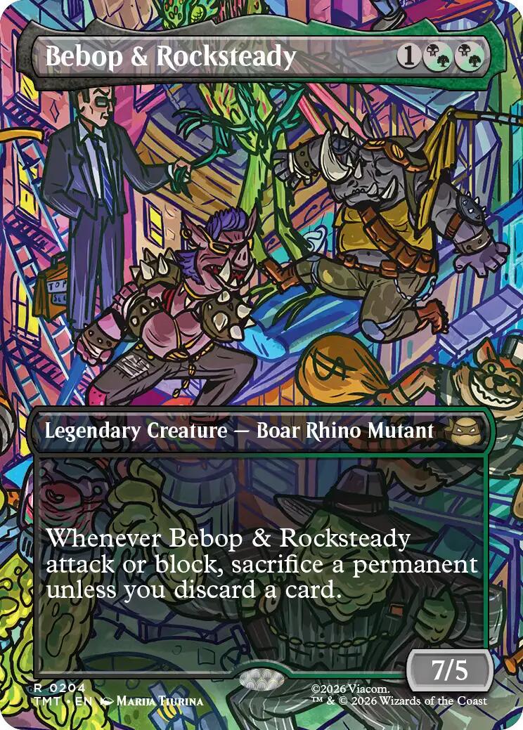 Bebop & Rocksteady [Borderless] #204