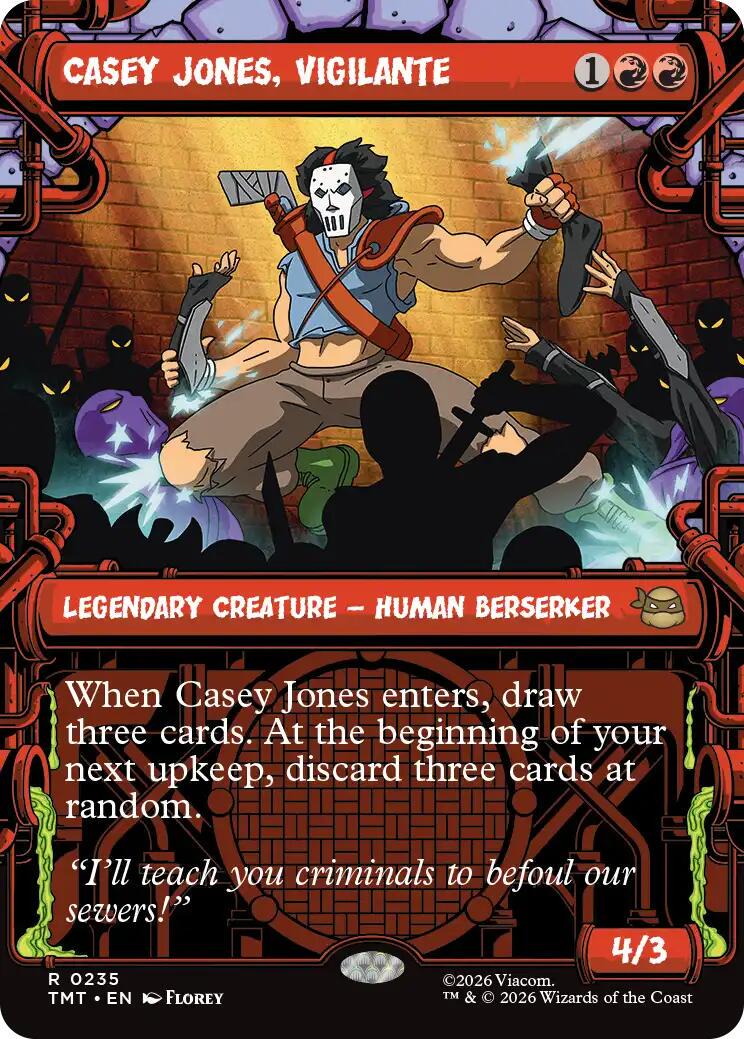 Casey Jones, Vigilante [Showcase] #235