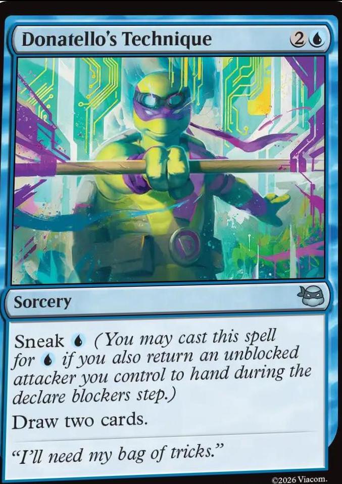 Donatello's Technique [Foil] #39