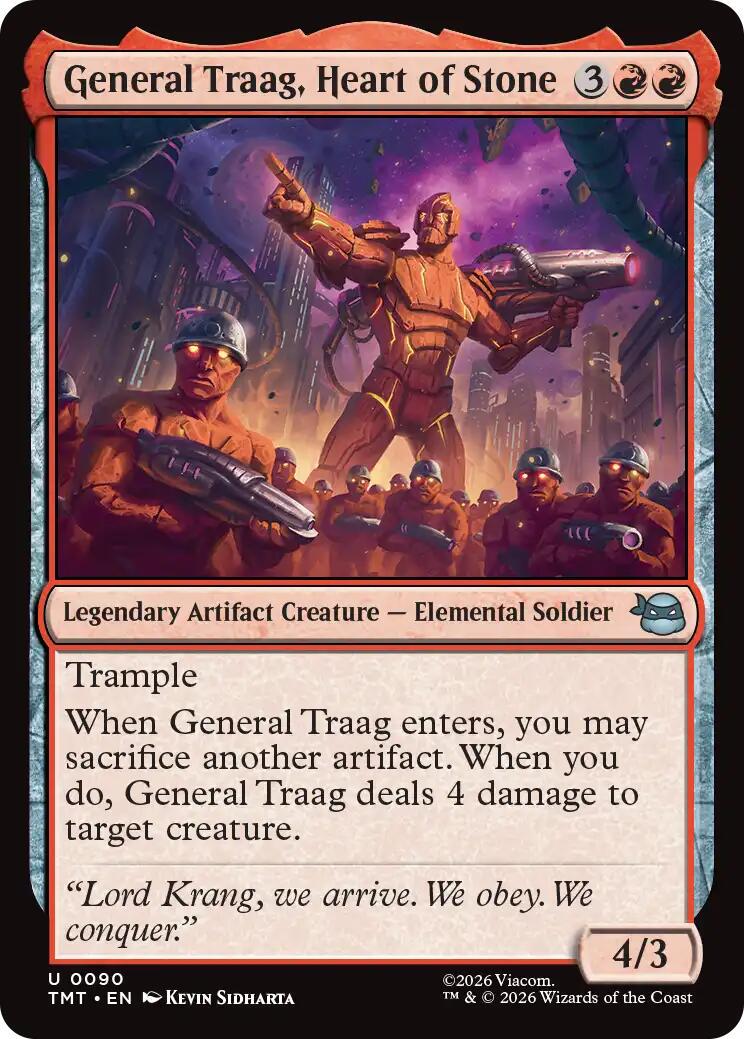 General Traag, Heart of Stone #90
