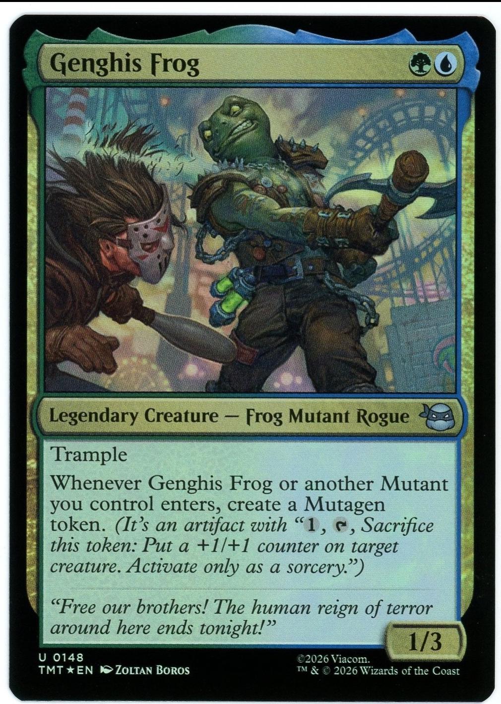 Genghis Frog [Foil] #148