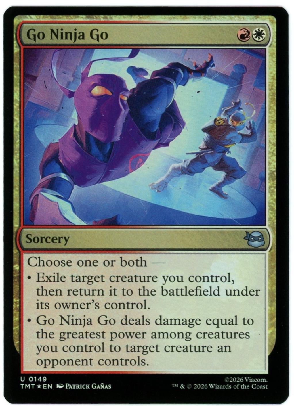 Go Ninja Go [Foil] #149