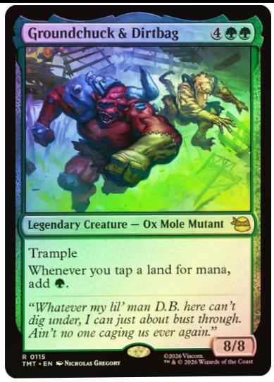 Groundchuck & Dirtbag [Foil] #115