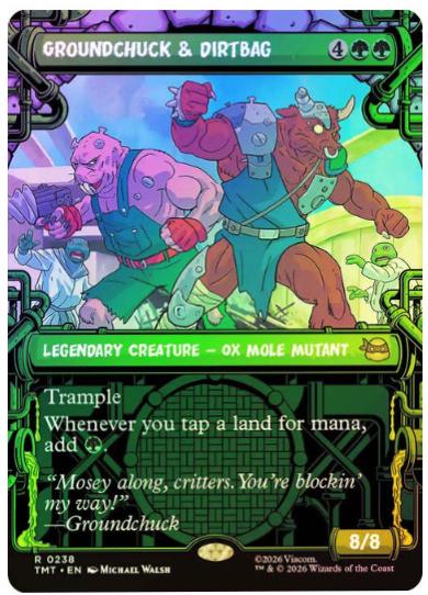 Groundchuck & Dirtbag [Showcase Foil] #238