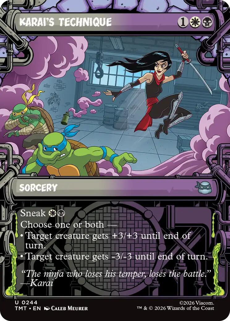 Karai's Technique [Showcase] #244