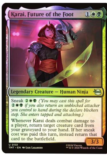 Karai, Future of the Foot [Foil] #151