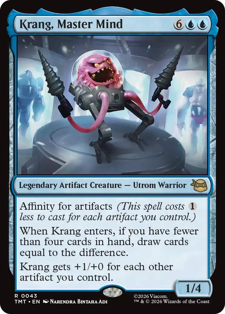 Krang, Master Mind #43
