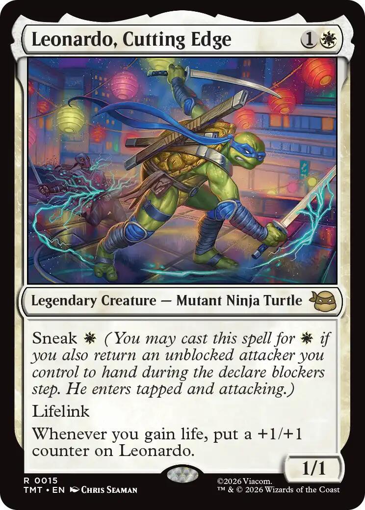Leonardo, Cutting Edge #15