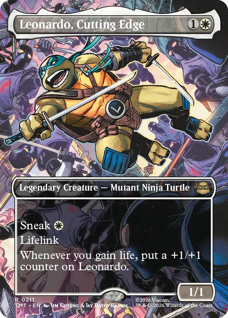 Leonardo, Cutting Edge [Borderless] #211