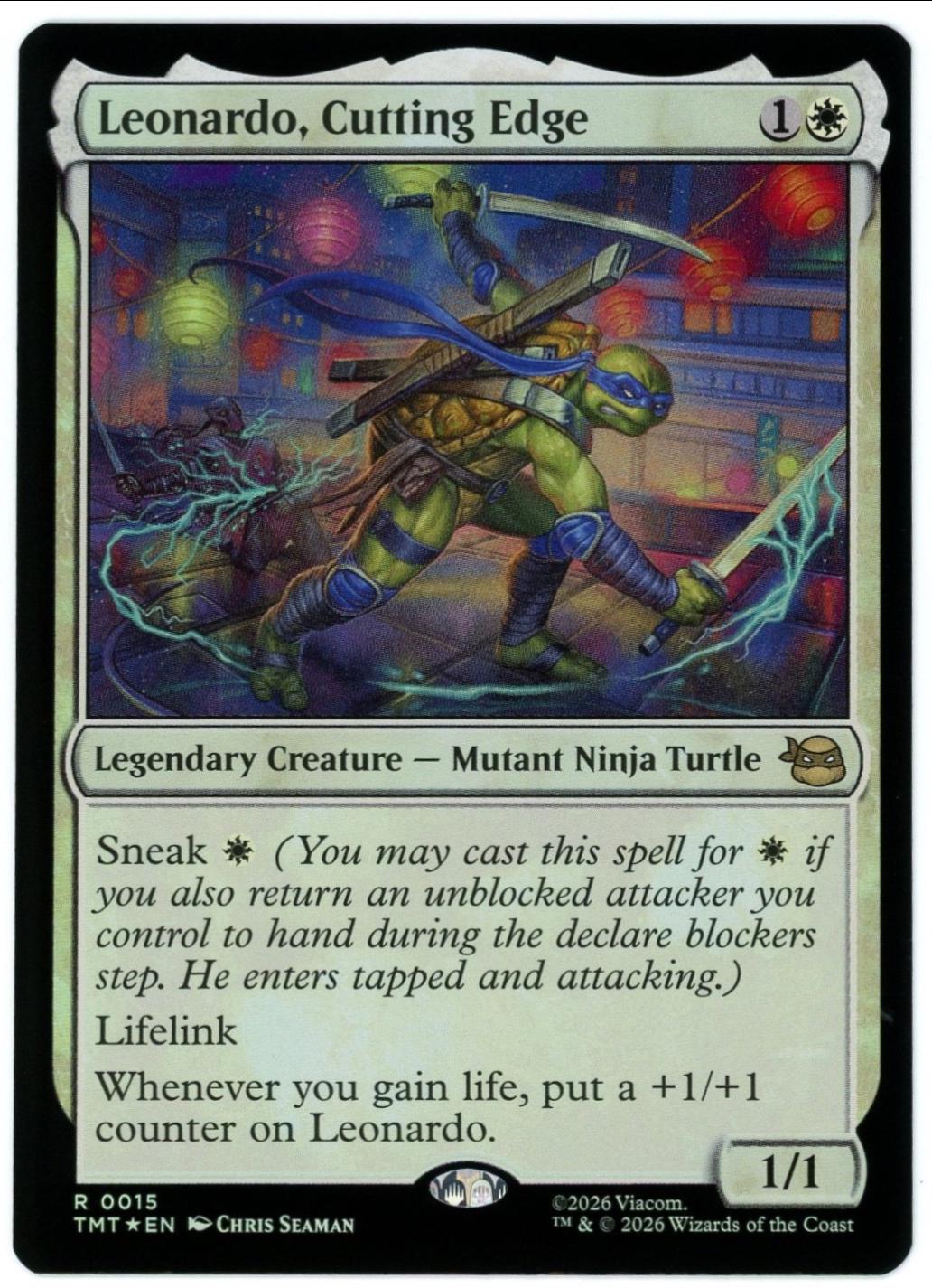 Leonardo, Cutting Edge [Foil] #15