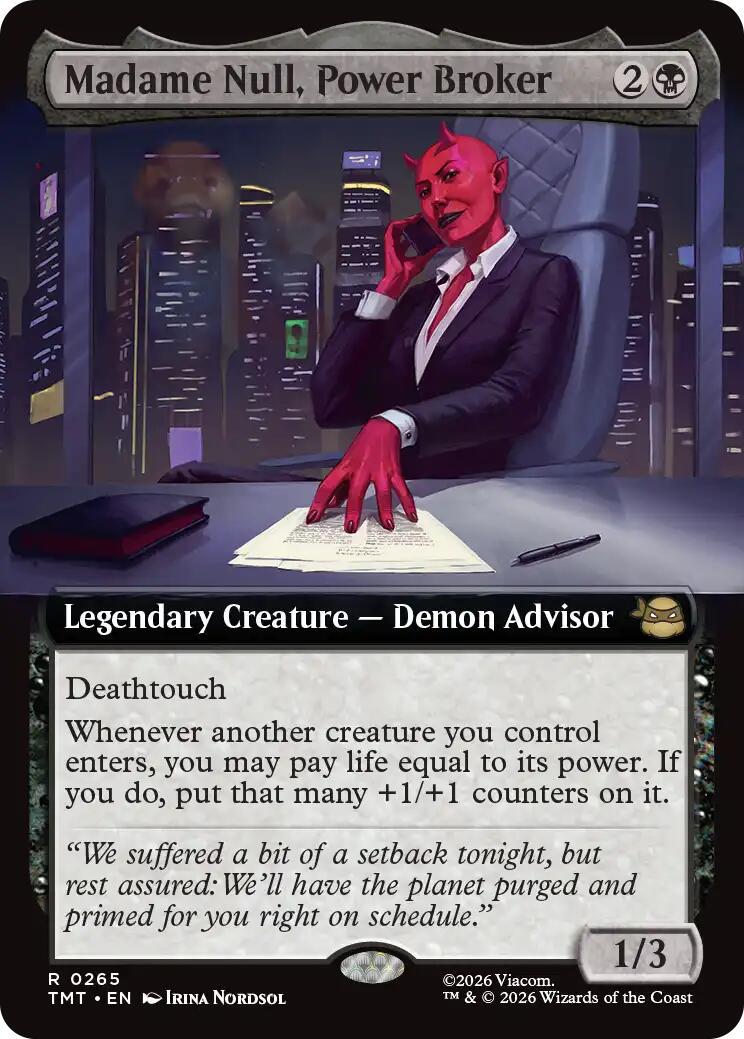 Madame Null, Power Broker [Extended Art] #265