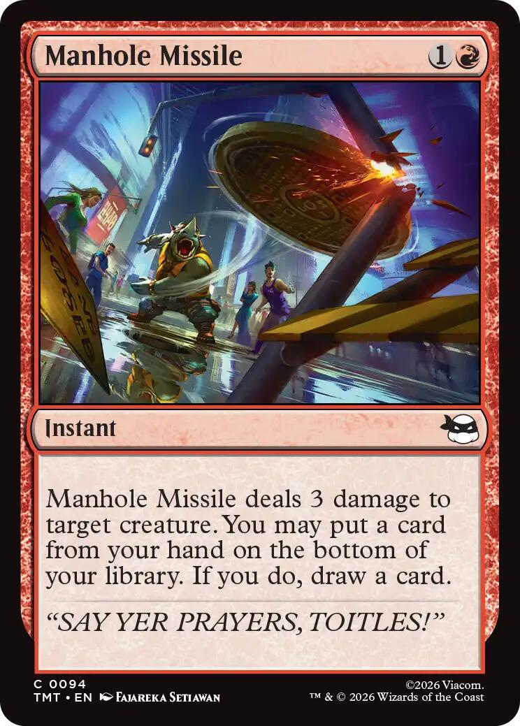 Manhole Missile #94
