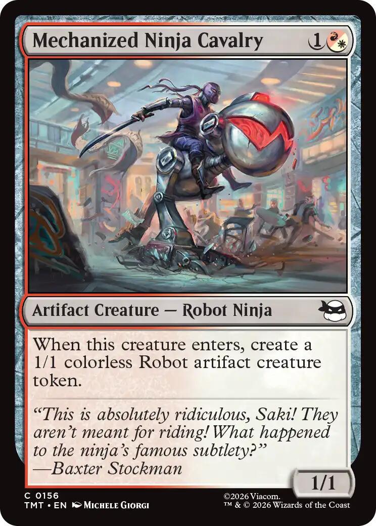 Mechanized Ninja Cavalry #156