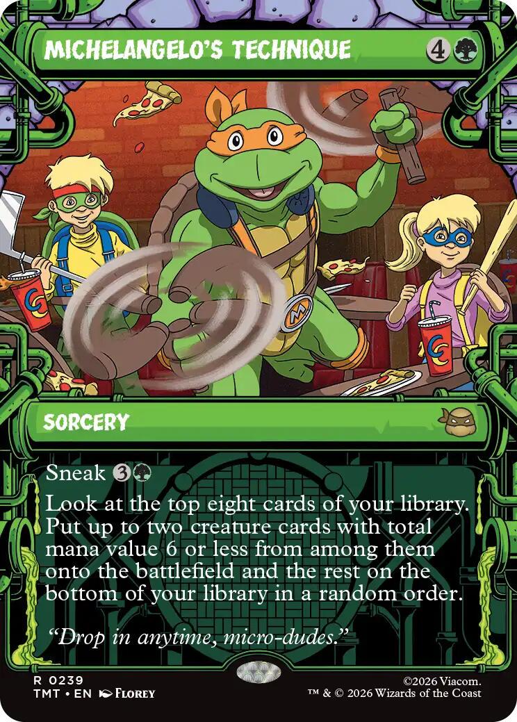 Michelangelo's Technique [Showcase] #239