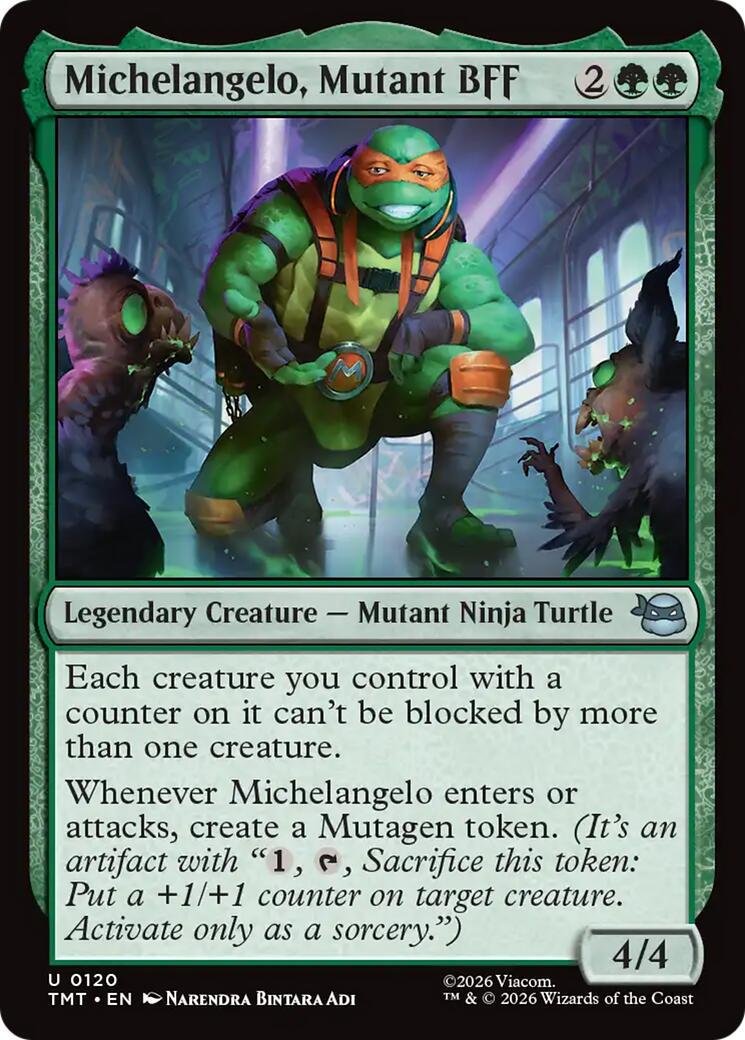 Michelangelo, Mutant BFF #120