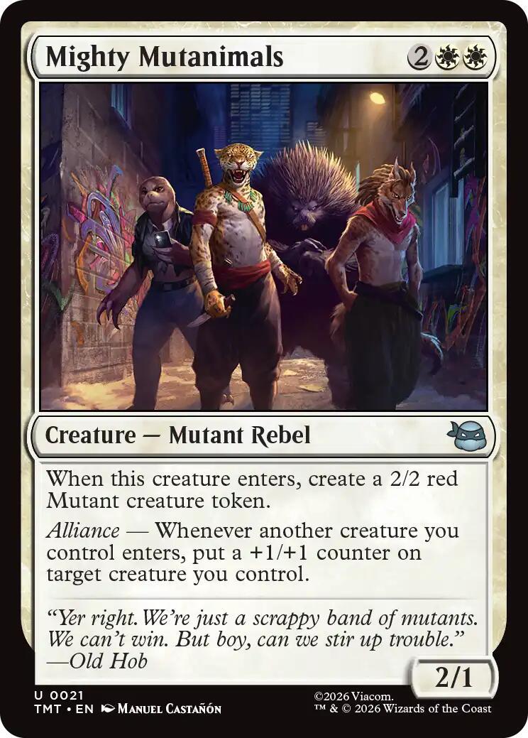 Mighty Mutanimals #21