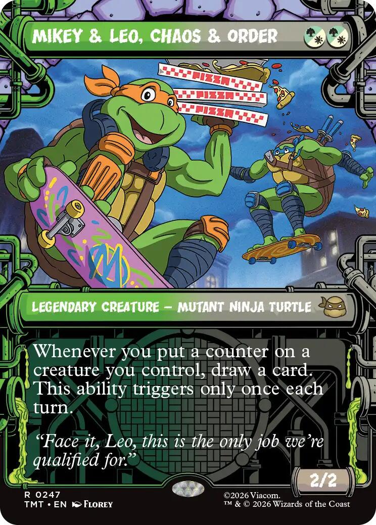 Mikey & Leo, Chaos & Order [Showcase] #247