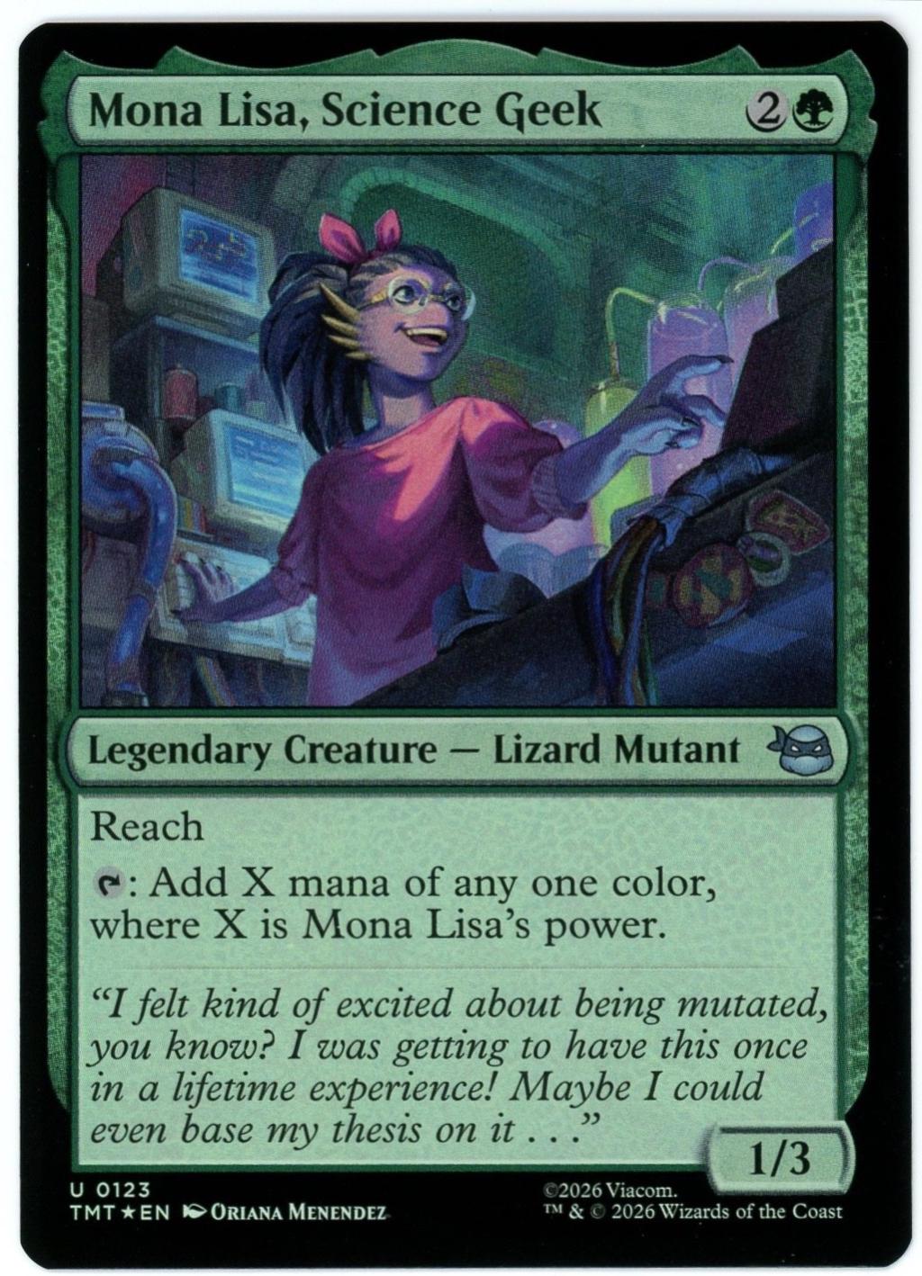 Mona Lisa, Science Geek [Foil] #123