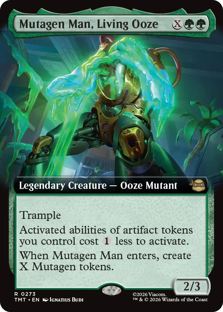 Mutagen Man, Living Ooze [Extended Art] #273