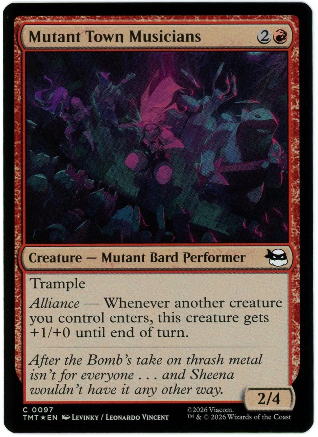Mutant Town Musicians [Foil] #97