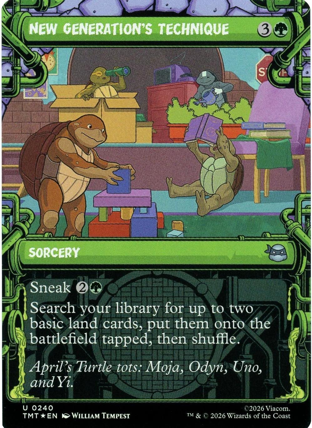 New Generation's Technique [Showcase Foil] #240