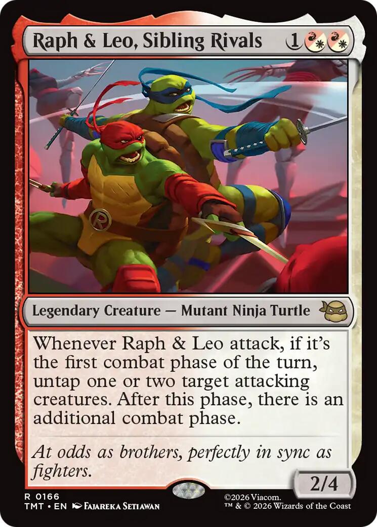 Raph & Leo, Sibling Rivals #166