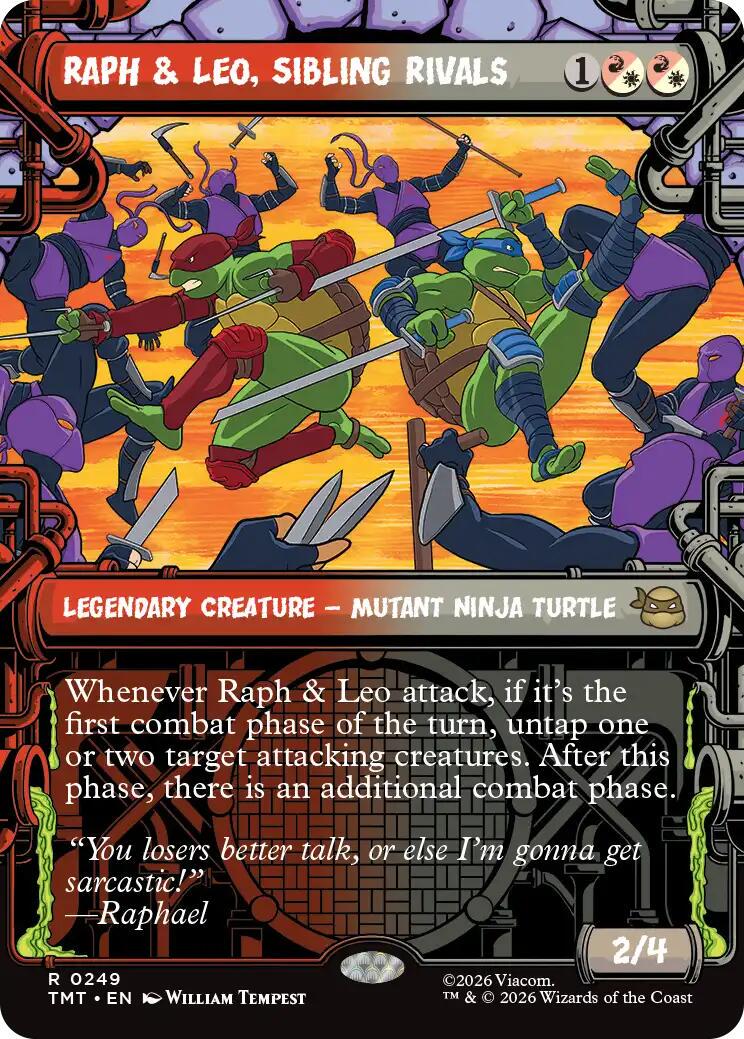 Raph & Leo, Sibling Rivals [Showcase] #249