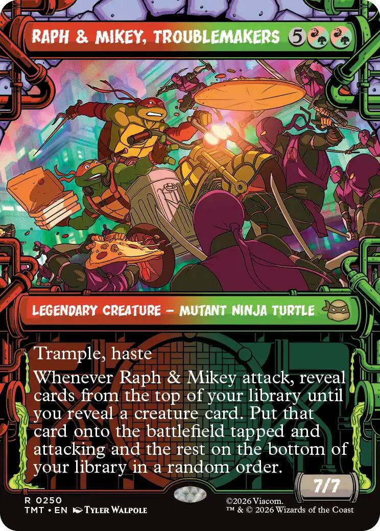 Raph & Mikey, Troublemakers [Showcase] #250