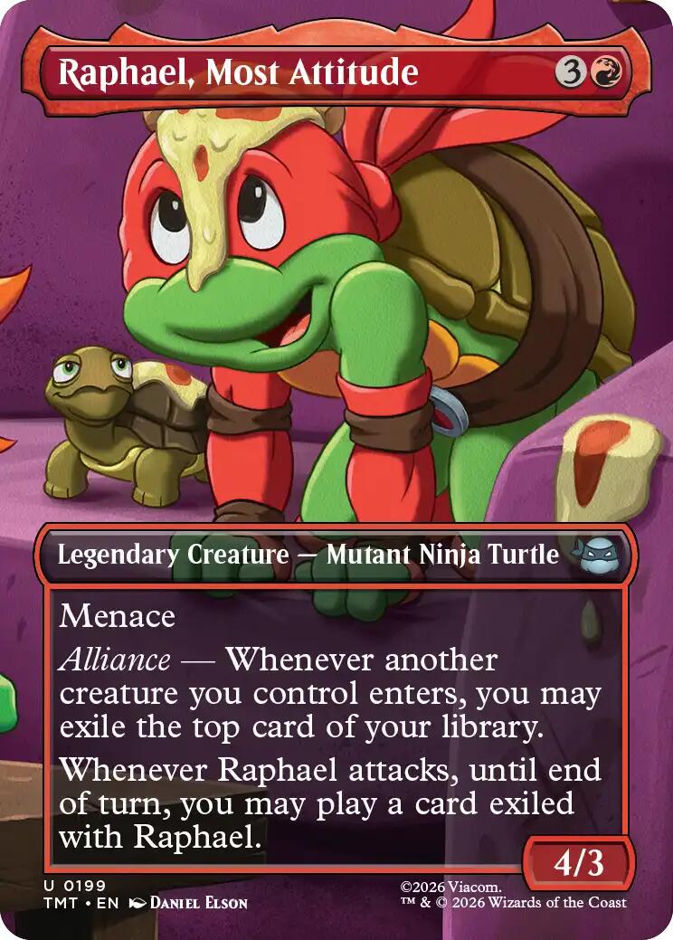 Raphael, Most Attitude [Borderless] #199